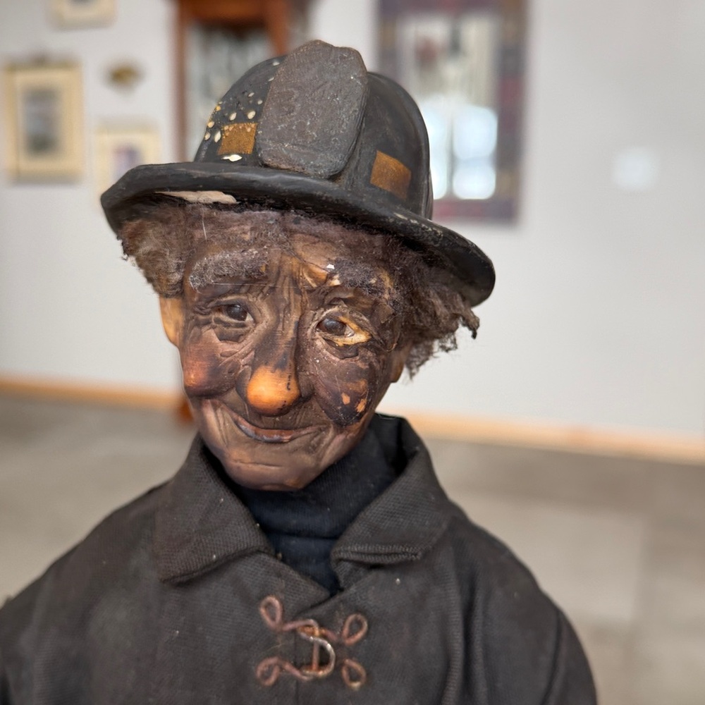 Vintage Firefighter Figurine 18” tall - Picture 2 of 11